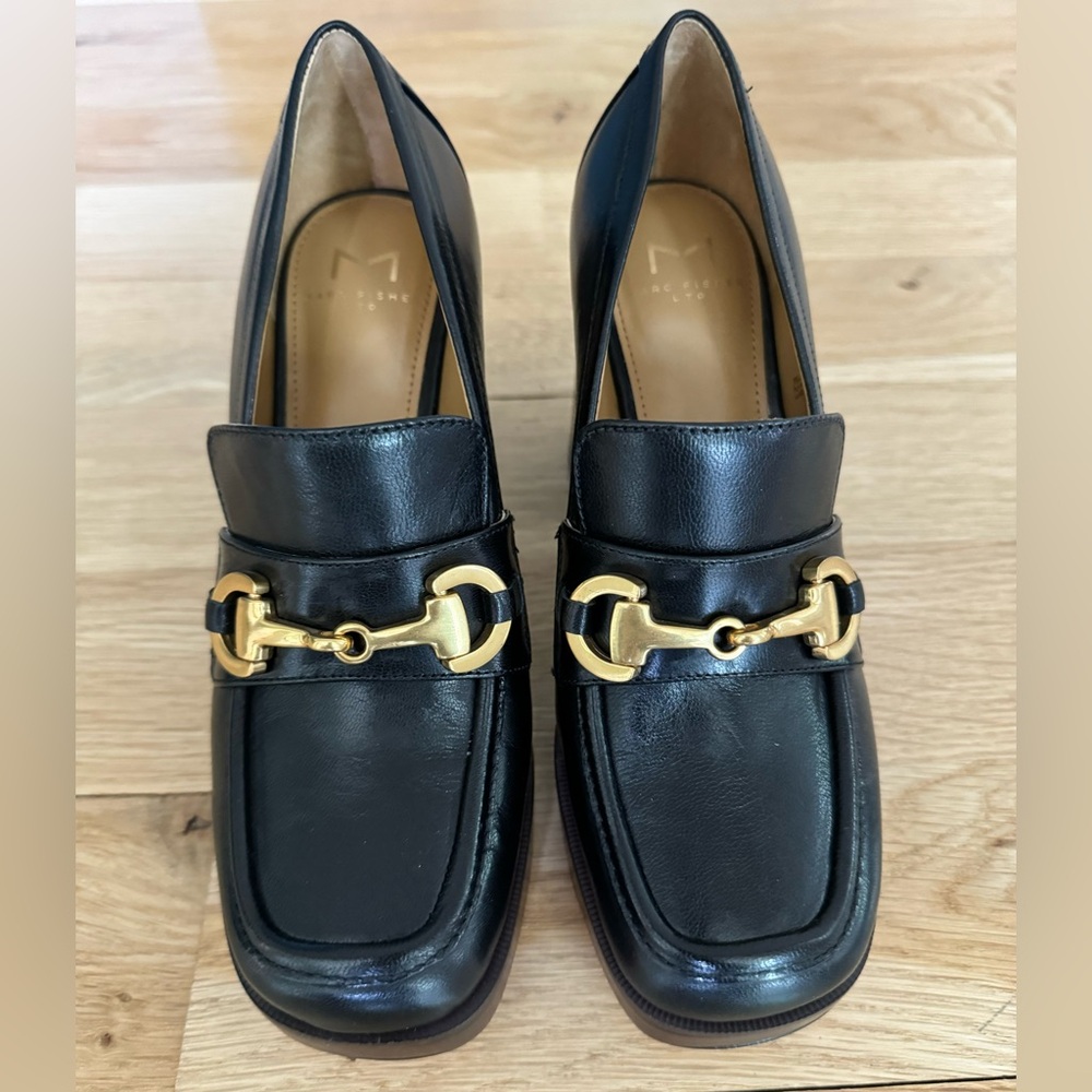 NWT Marc Fisher Machi Platform Loafer 6.5